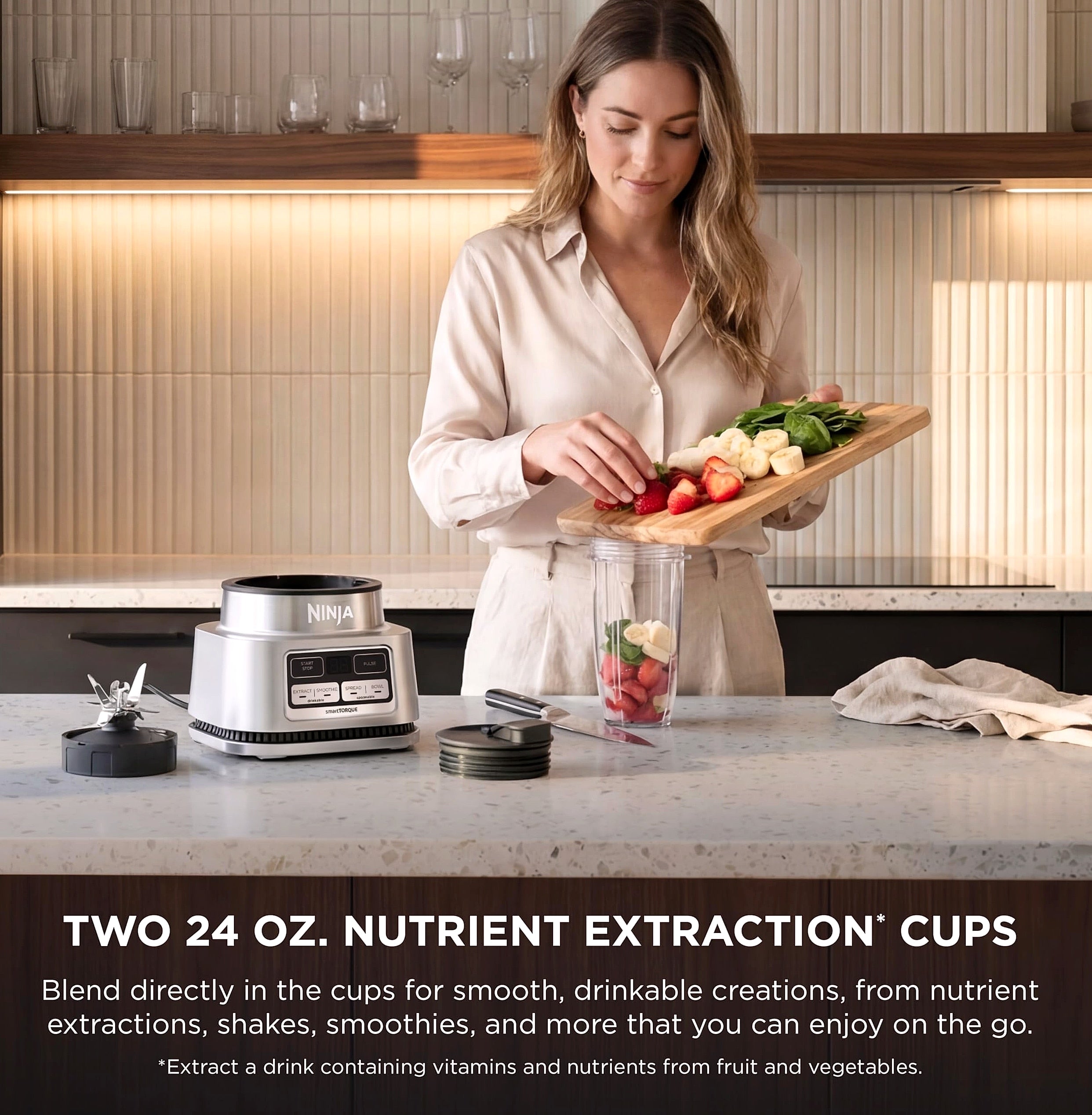 Ninja Foodi Personal Blender with Smoothie Bowl Maker