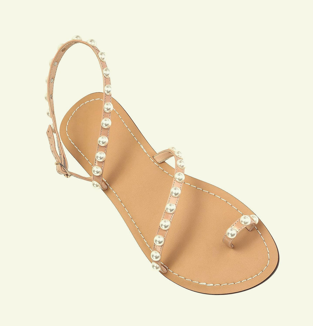 ZhuLinFeng Women's White Lace Wedding Sandals