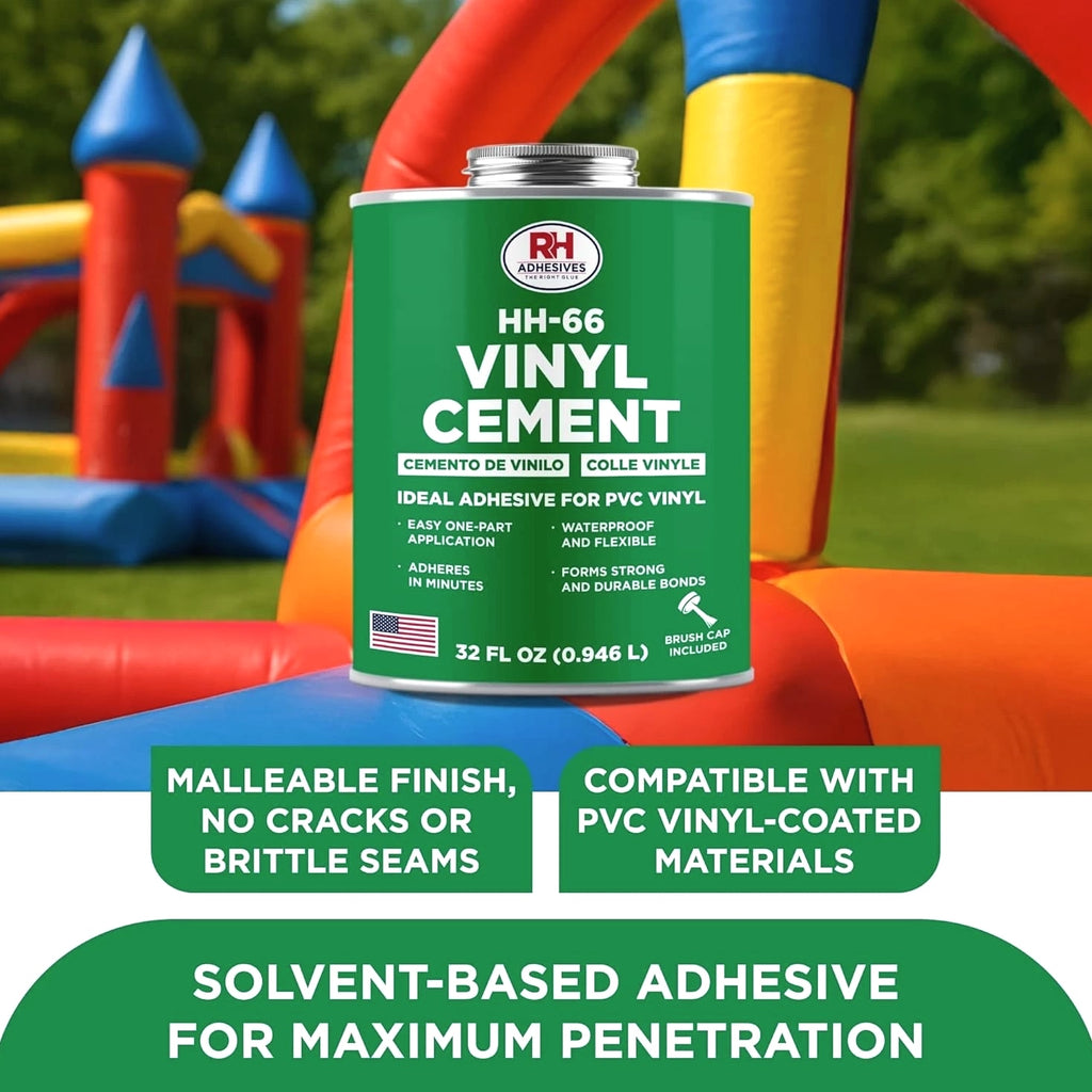 HH-66 Vinyl Cement - Flexible Glue for Tarps & Pool Liners/