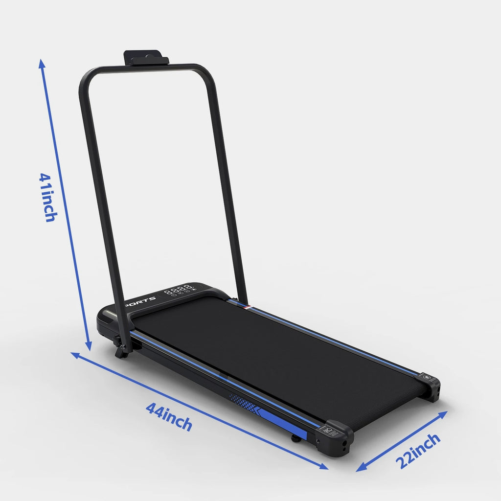 3-in-1 Under Desk Treadmill with Incline Walking and Jogging Machine for Home Office