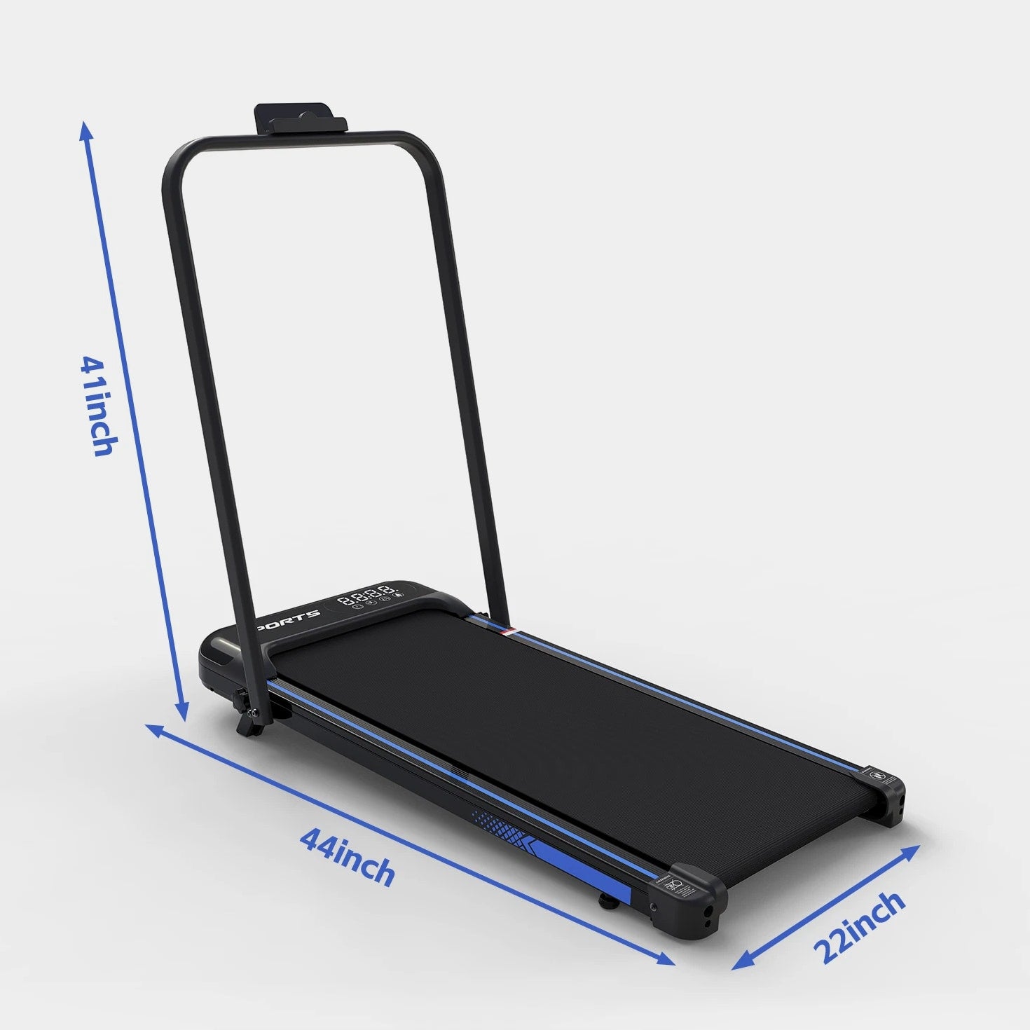 3-in-1 Under Desk Treadmill with Incline Walking and Jogging Machine for Home Office
