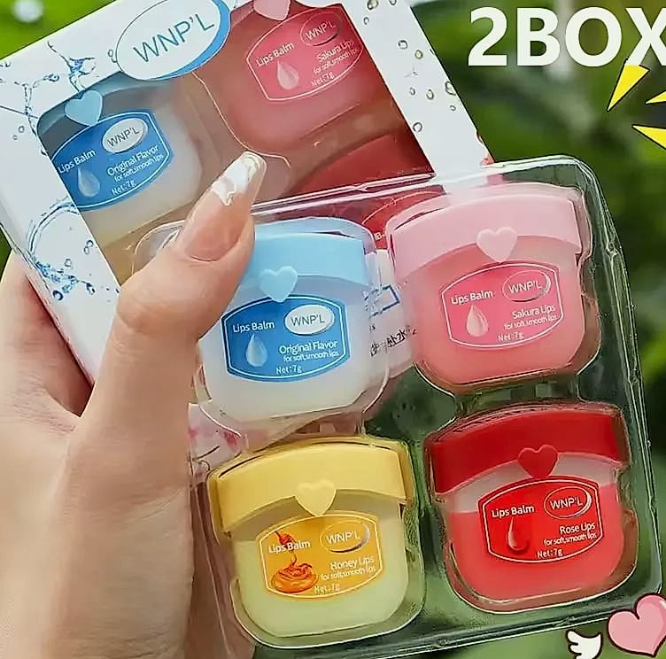 Fruit Series Lip Balm Set, 4/6/8 Pack Moisturizing Lip Care