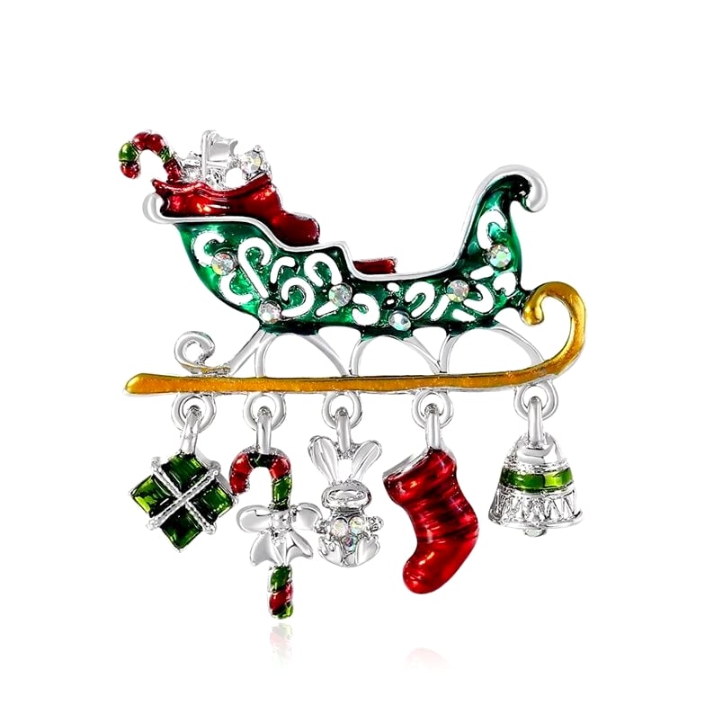 Christmas Badge Brooch Men Women Fashion Clothing Accessories Brooch Pins