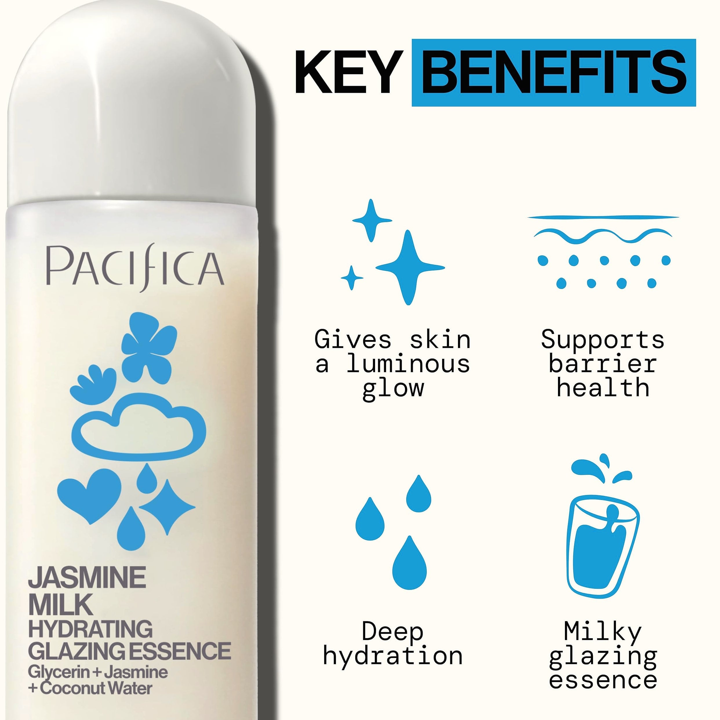 Pacifica Hydrating Glazing Facial Essence with Squalane