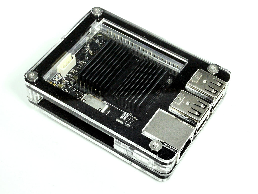 C4Labs Zebra Case for ODROID-C2 REV 0.3 Black Ice