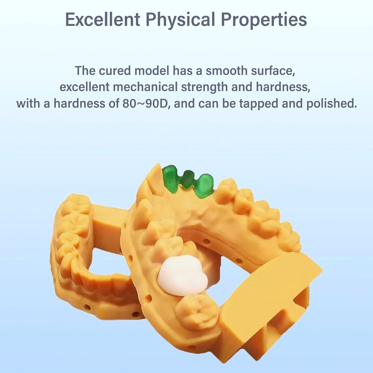 Antinsky Temporary Dental Model Resin for DLP LCD 3D Printer Resin, 405nm High