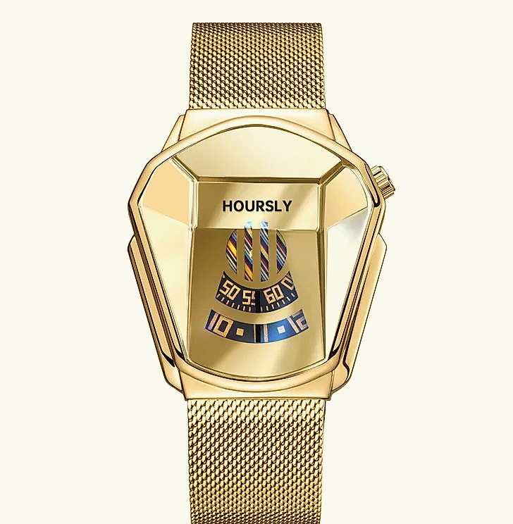 M.A.W Men's Stainless Steel Sports Quartz Watch