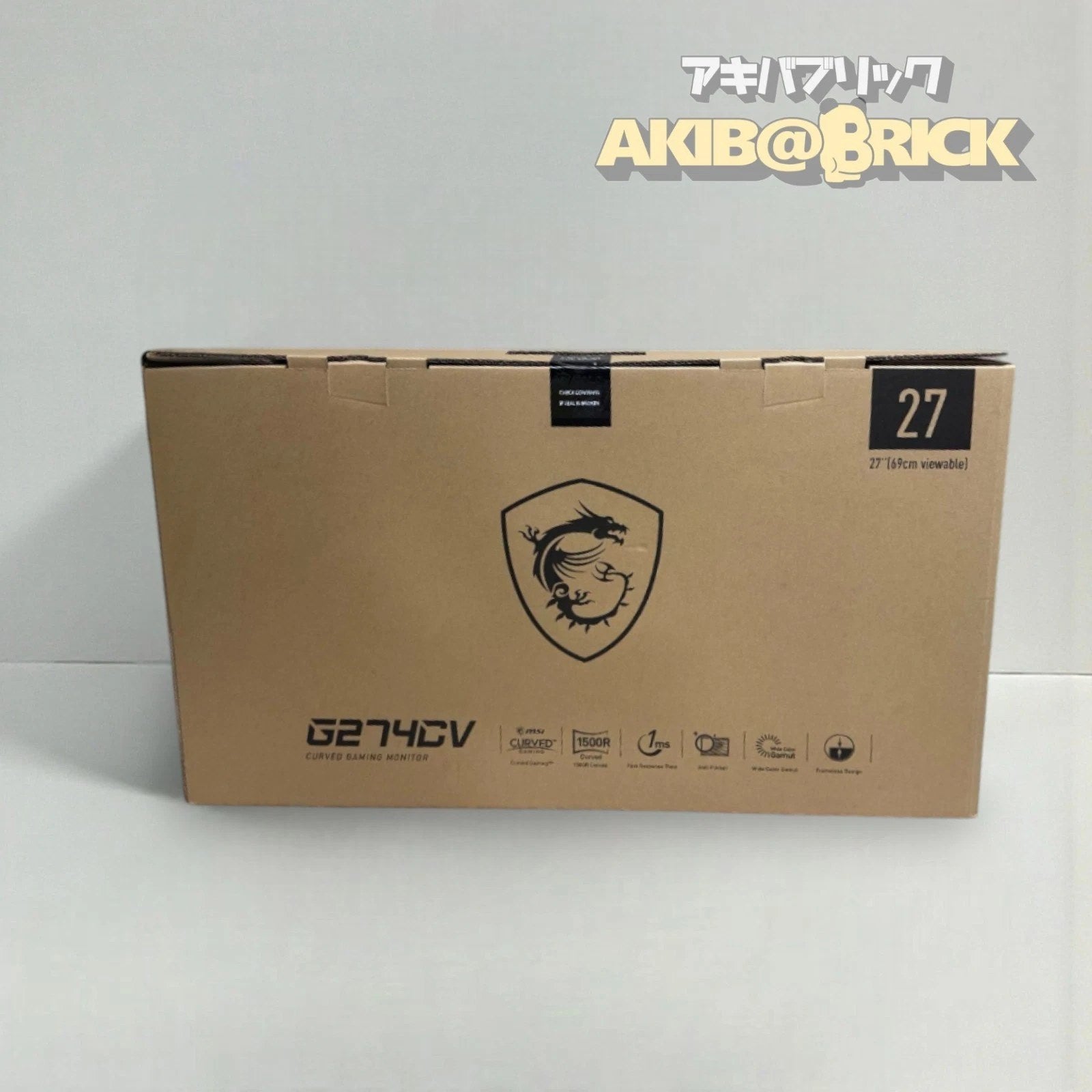 MSI G274CV 27" Curved 1920x1080 Gaming Monitor FHD Japan