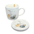 Duck Duckling Mug Coaster Set 10oz Stoneware Kitchen Gift Kent Pottery