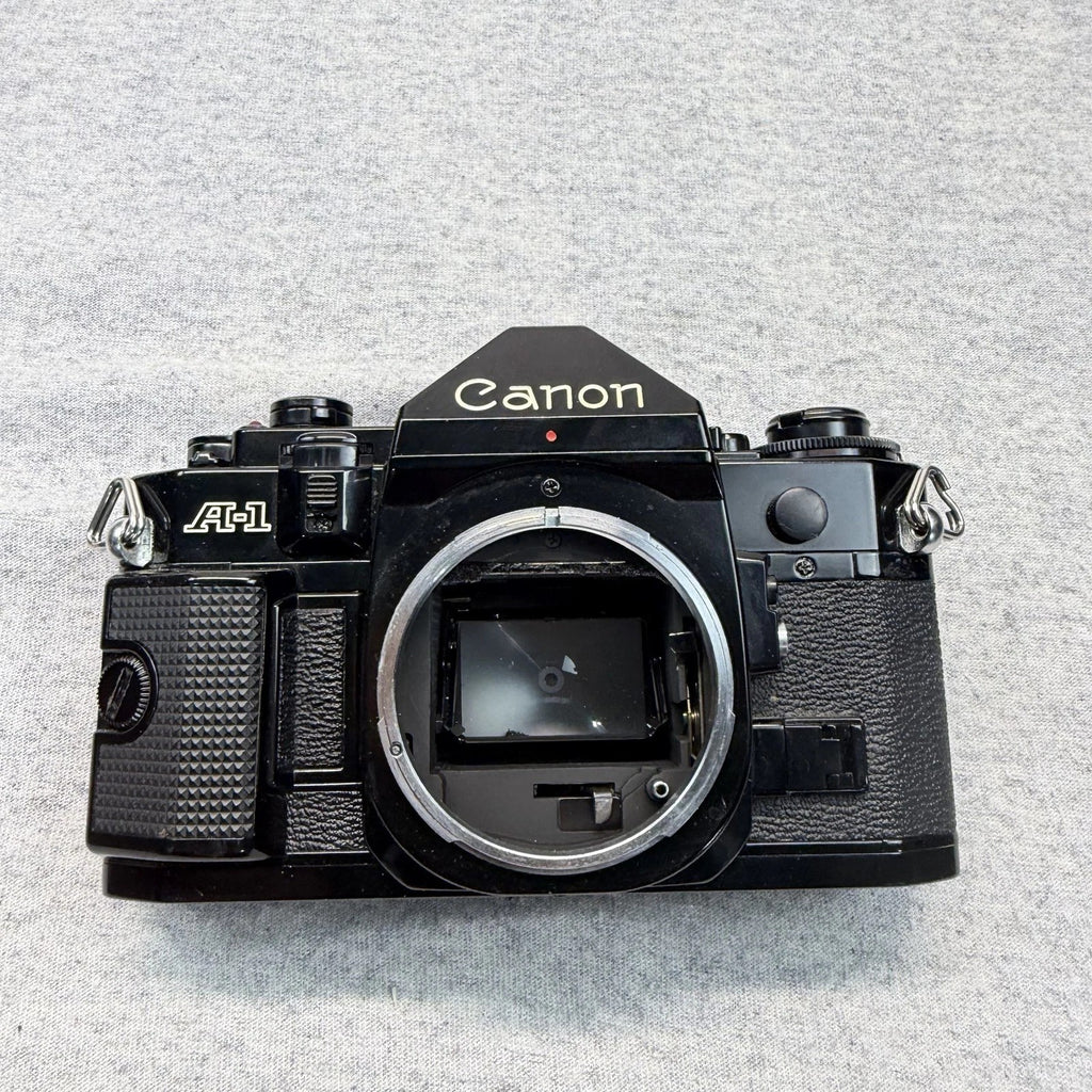 Canon A-1 A1 35mm SLR Film Camera Body Black