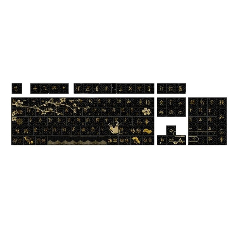 Mechanical Keyboards Keycaps 108Keys Dawns Theme PBT Original Profile Keycaps