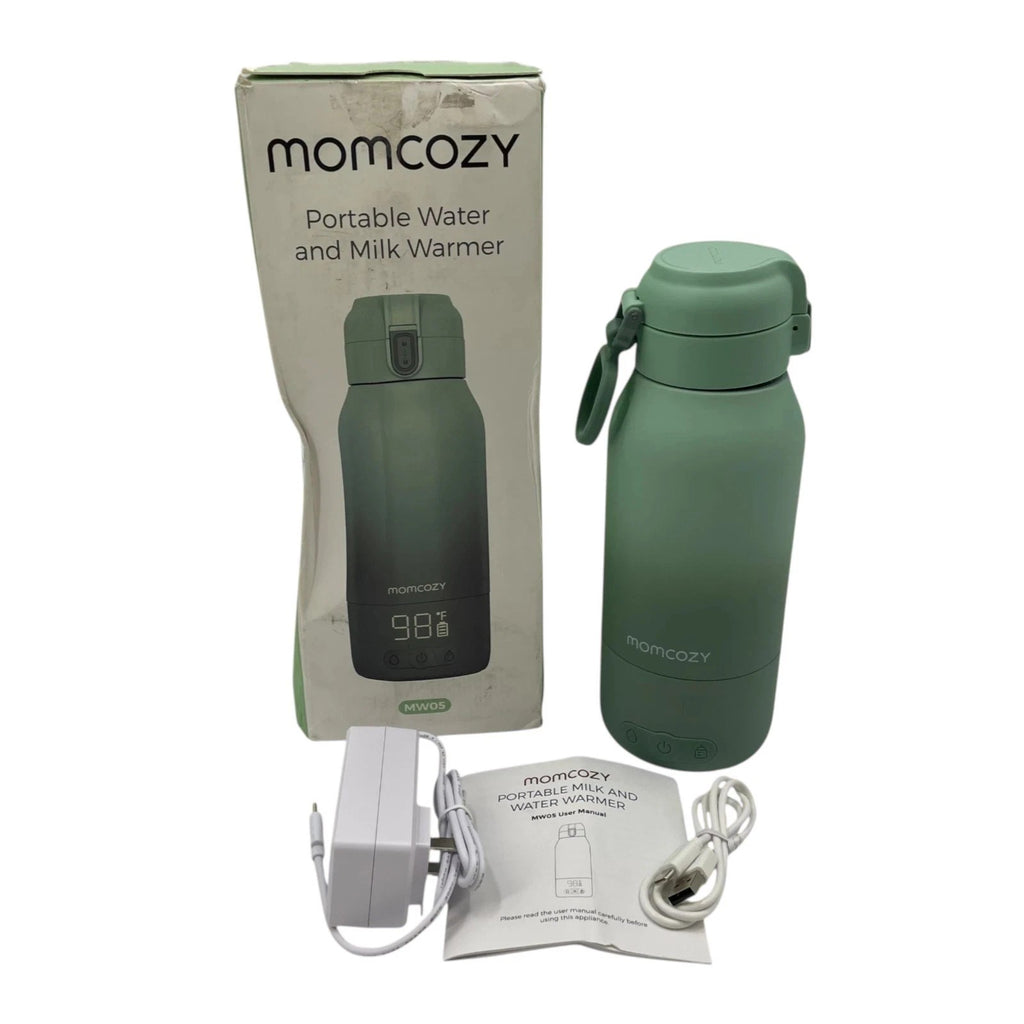 Momcozy MW05 Dual Heating Portable Water & Milk Warmer Green #OB5178 (TC)