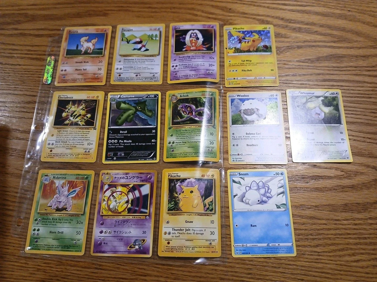 Lot Of 8 Random Pokemon Trading Card Game Cards From Years 1995-1998 And 2020
