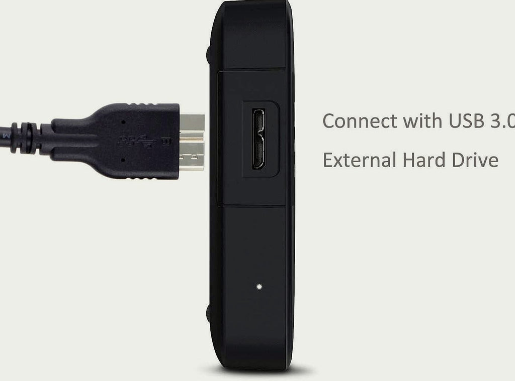 QCEs USB 3.0 Micro B Cable for External Hard Drive, 1.6ft
