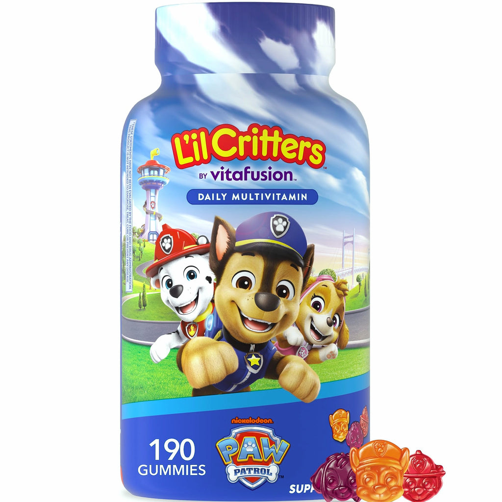 Lil Critters Paw Patrol Daily Gummy Multivitamin for Kids