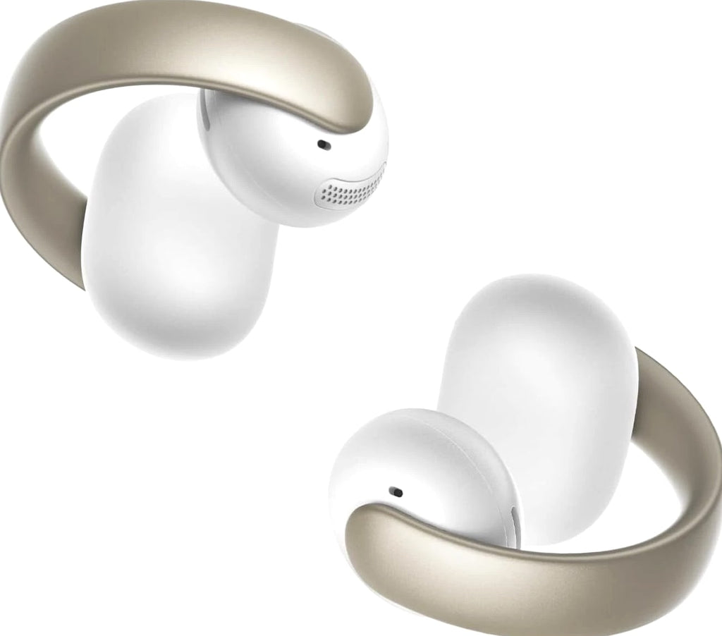 Soundcore AeroClip Open-Ear Earbuds Clip-On Headphones 4 Mic AI-Boost Clear Call