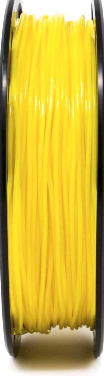 Flexible TPU 3D Printer Filament 1.75mm 200g - Yellow for Quality Prints
