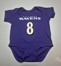 Baby Infant Lamar Jackson Baltimore Ravens One Piece Size 18M/3-12 Months Outfit