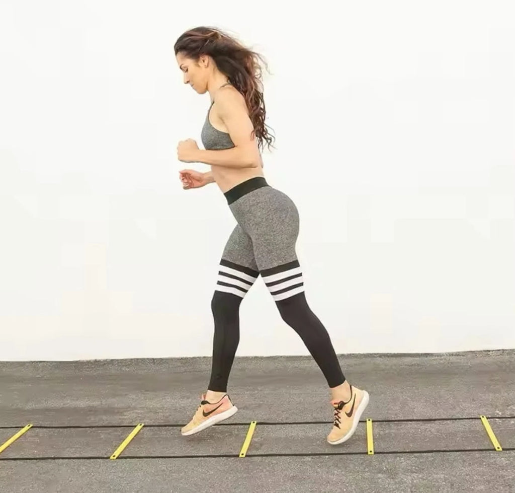 Speed Agility Training Sports Equipment Ladder 20 Feet - Quicker Faster Stronger