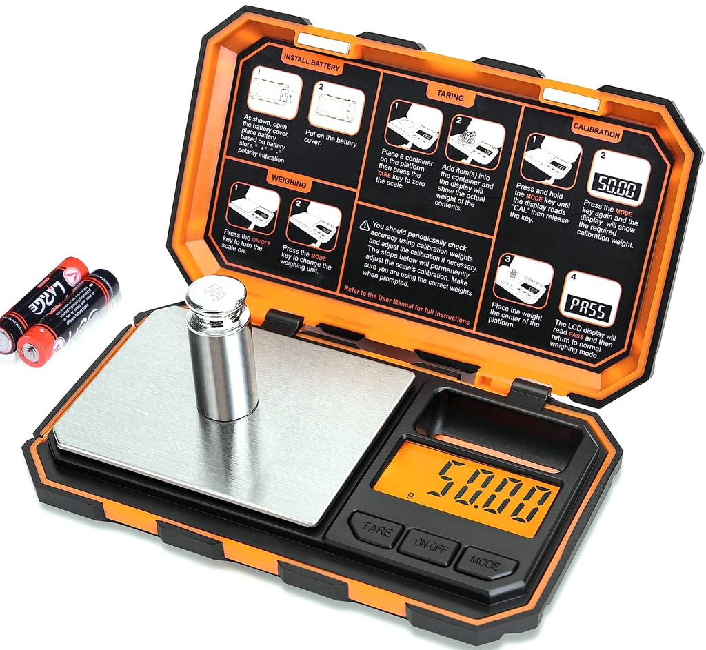 Fuzion Digital Pocket Scale 500g x 0.01g Gram Scale