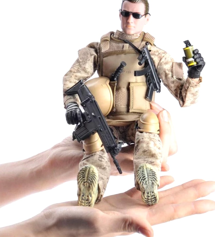 12'' American Military Soldiers Special Forces Army Man Action Figures Play Set