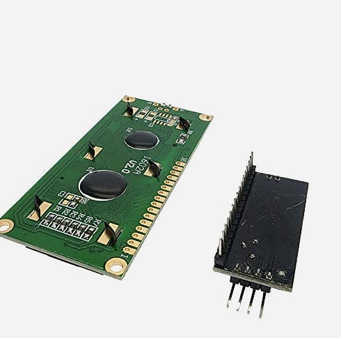 IndustrialField 1602 16x2 HD44780 LCD Display with I2C Adapter