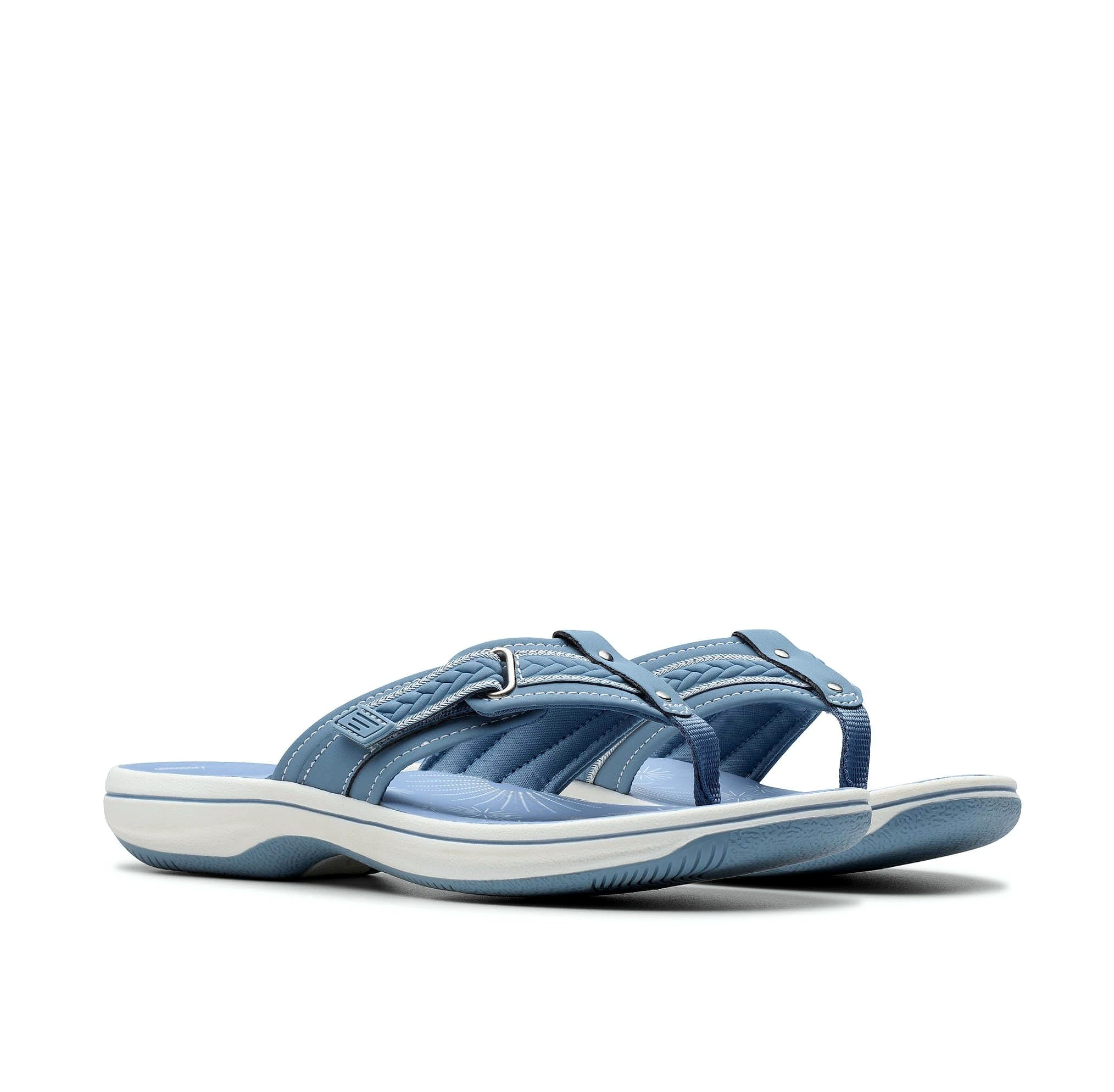 Clarks Women's Breezey Sun Sandal Cloudstepper Comfort
