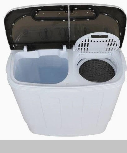 Compact Portable Washer & Dryer with Mini Washing Machine and Spin Dryer