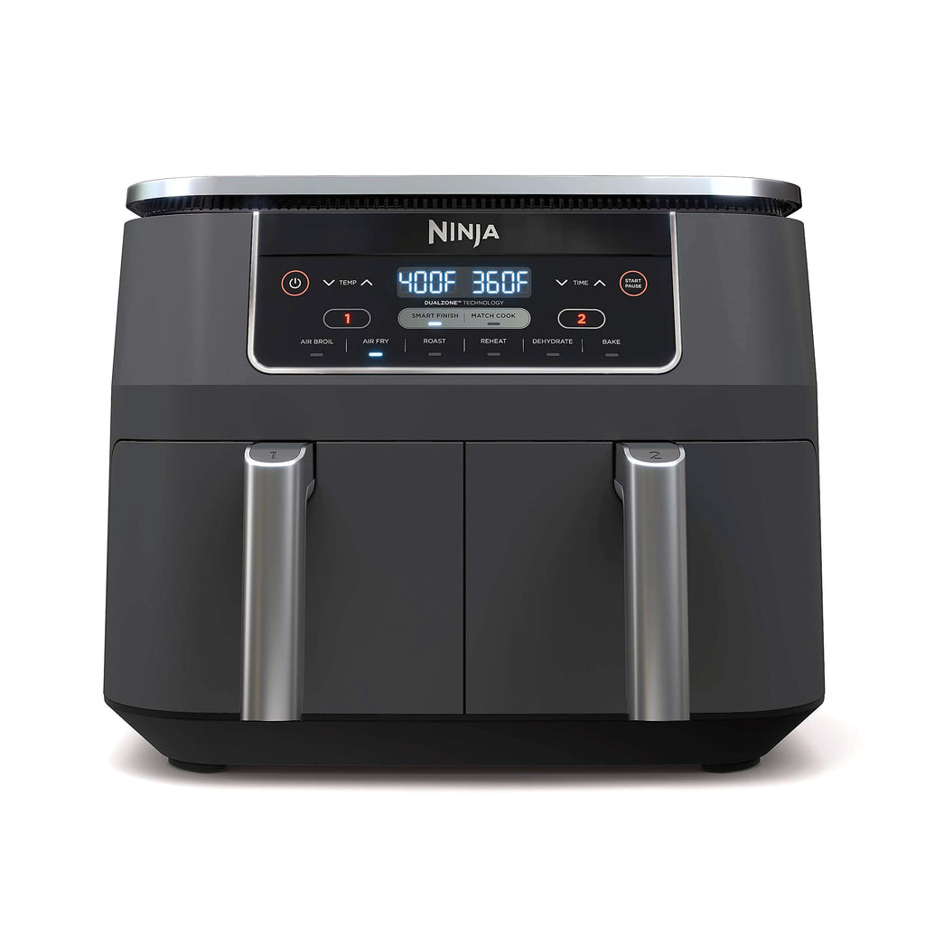 Ninja DZ201 Foodi 8 Quart DualZone Air Fryer with 2 Independent Baskets