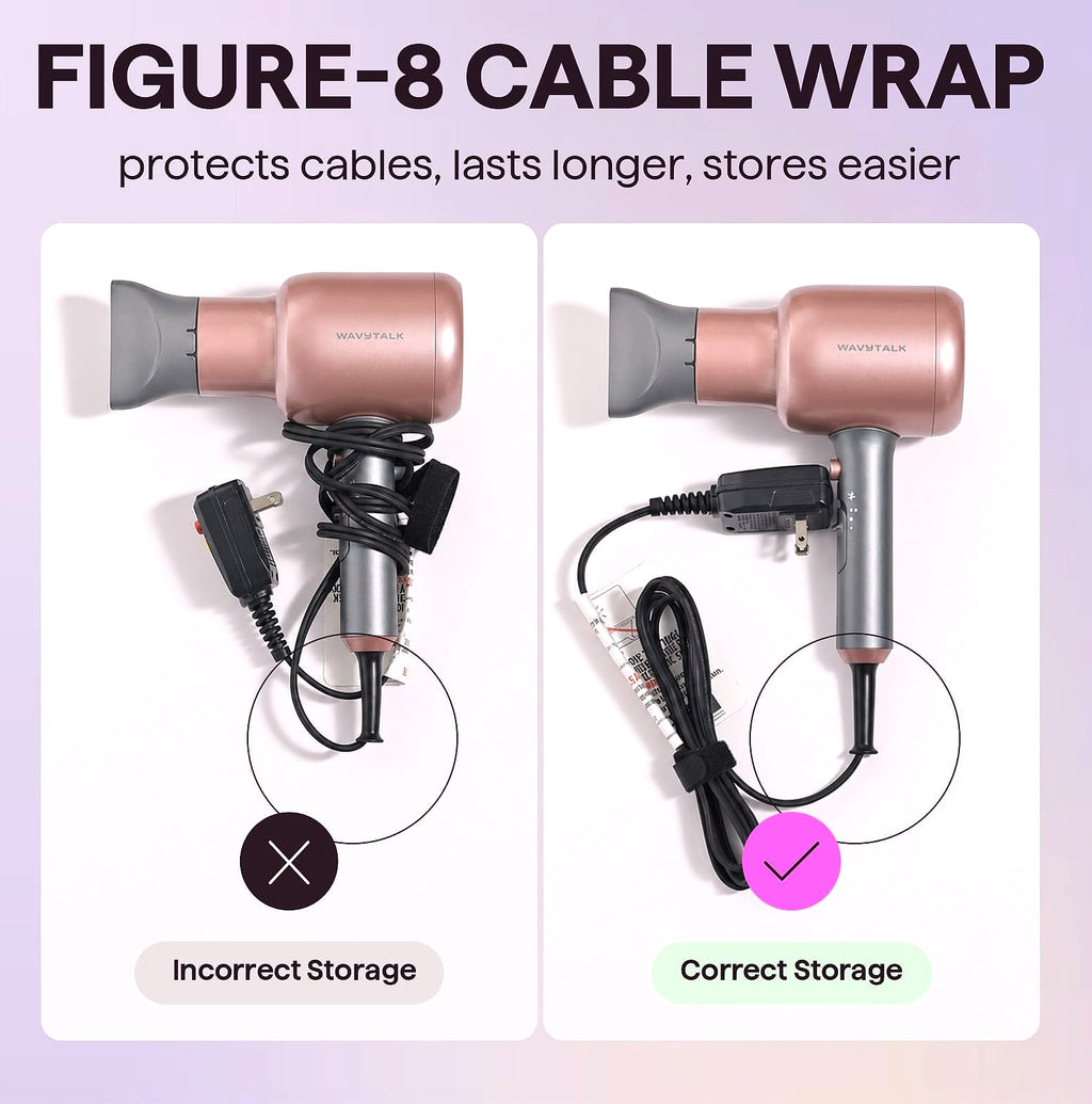 Wavytalk 1875W Ionic Hair Dryer with Diffuser and Comb