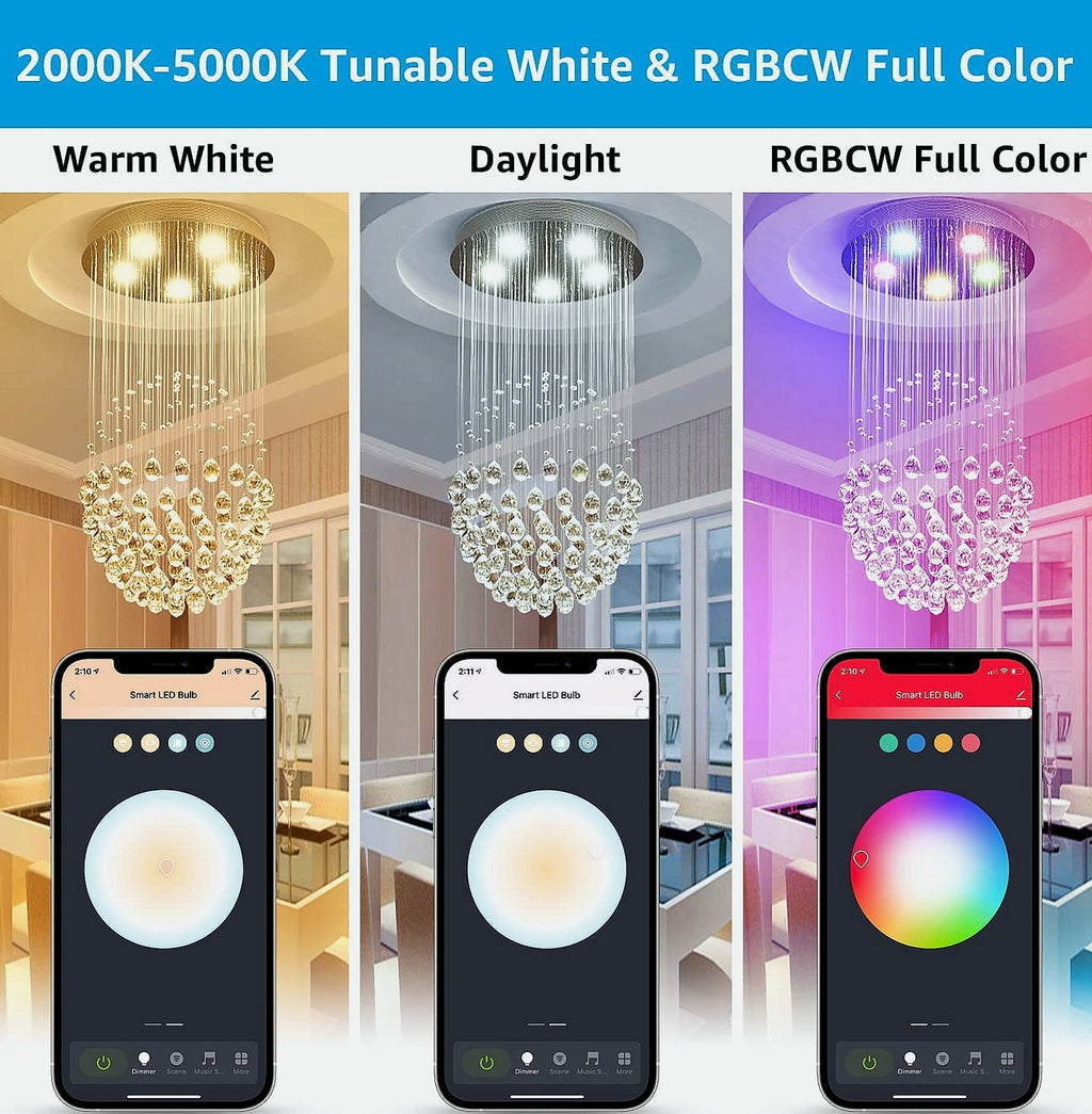 TORCHSTAR GU10 WiFi Smart Spotlight Bulb RGB