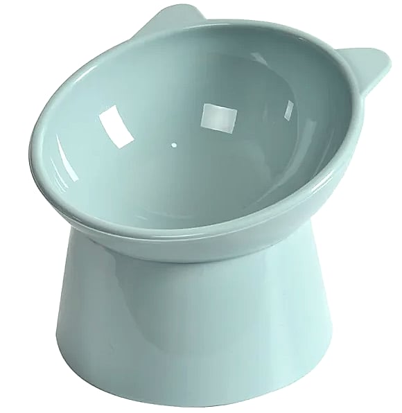 AEHOME Cat-Ear Elevated Pet Bowl Feeder for Cats