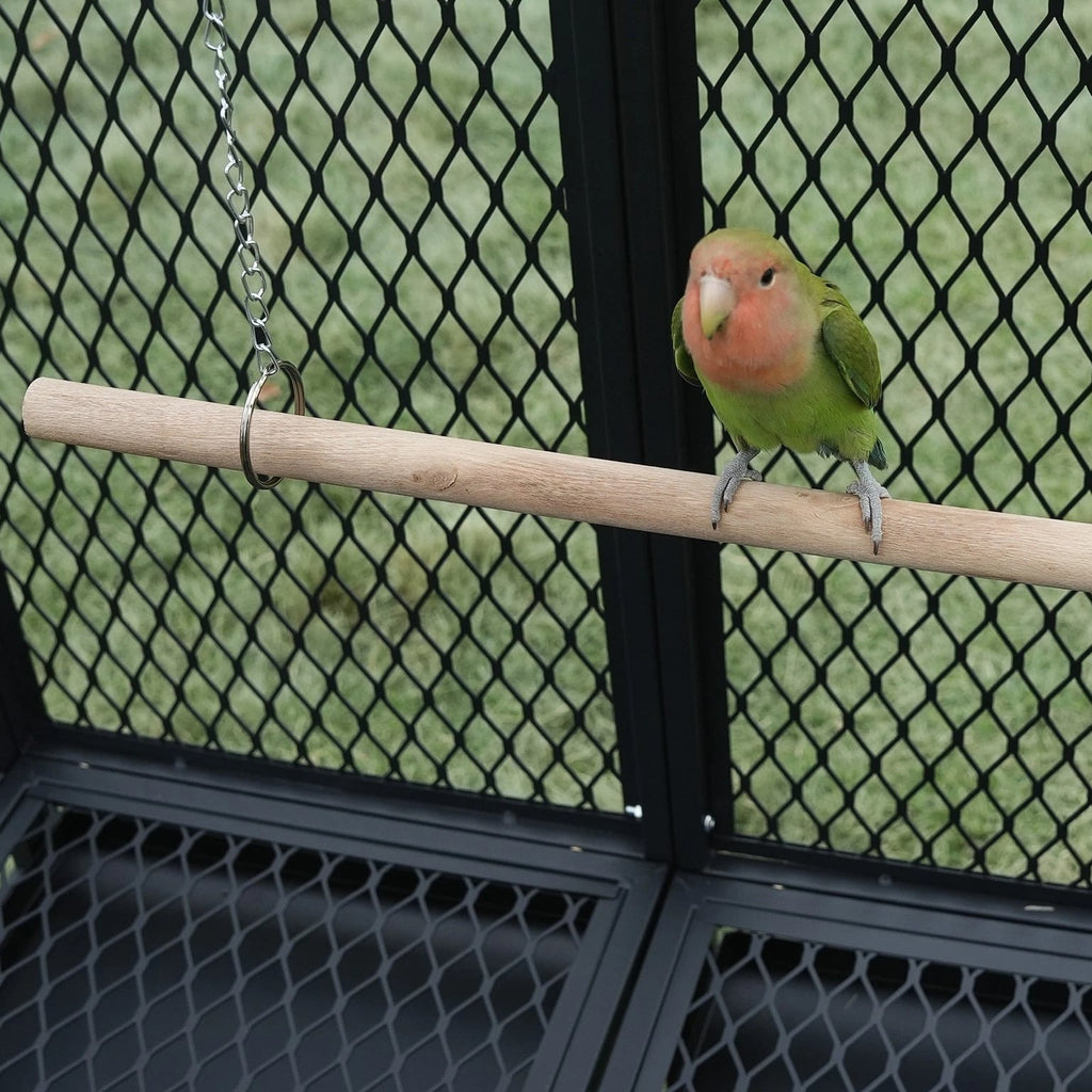 65" Heavy Duty Birdcage Aviary Large for Parakeet Macaw Parrot Budgies Lovebirds