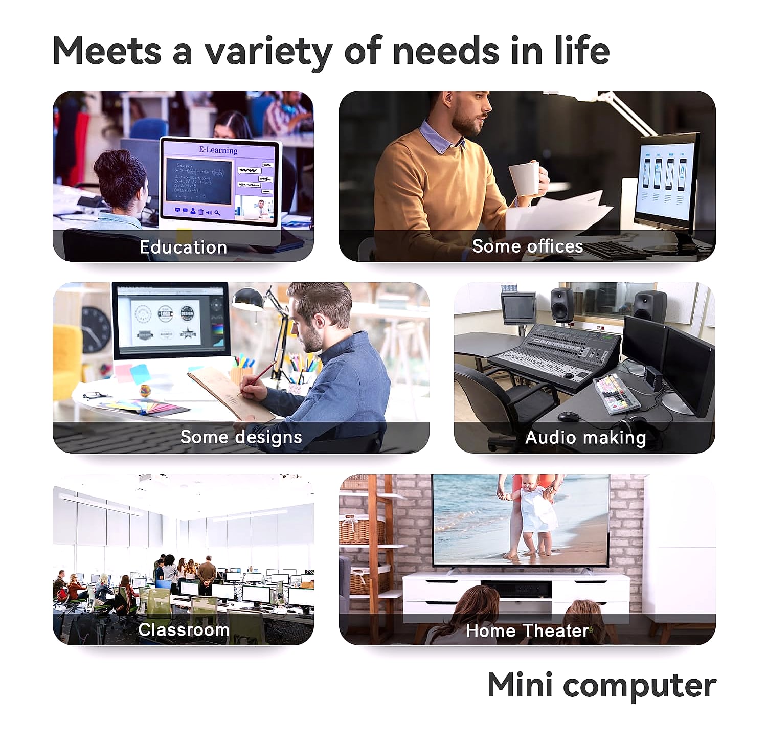 Beelink Mini S12 Intel N95 Mini PC, 12GB RAM 256GB SSD