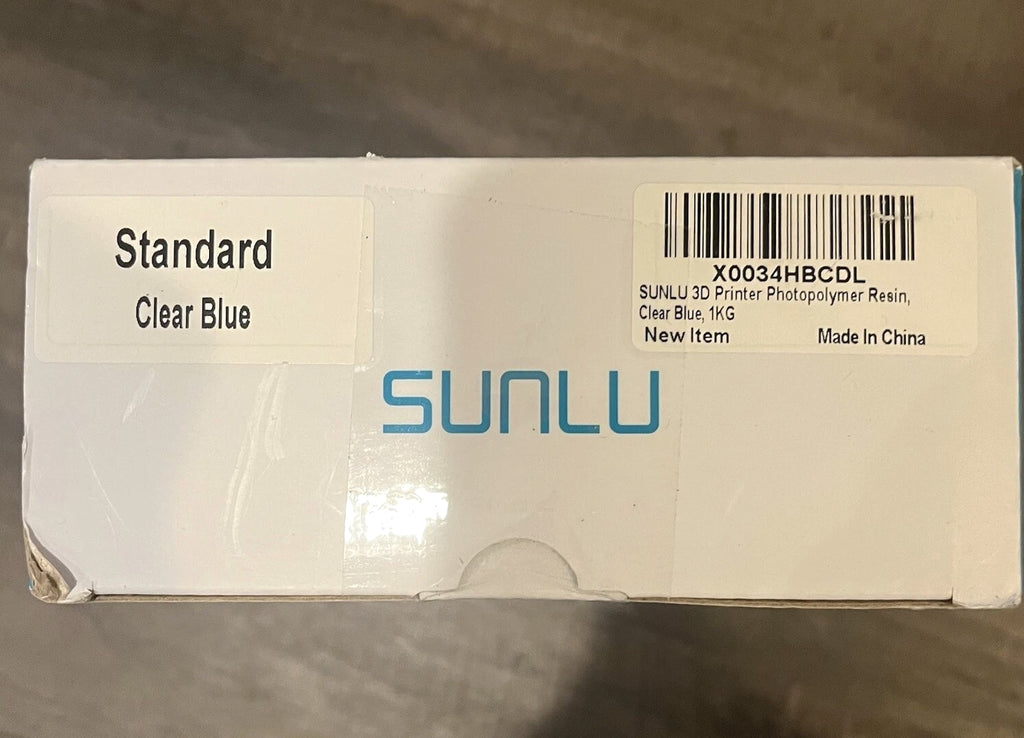 SUNLU Photopolymer 3D Printer Resin: 1000g High Temp 405nm UV Solid Grey