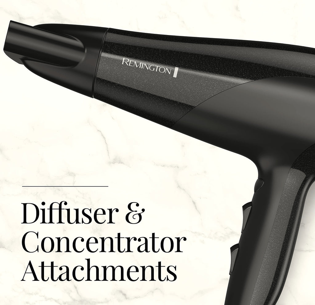 Remington Damage Protection Hair Dryer, 1875W with Ionic Tourmaline