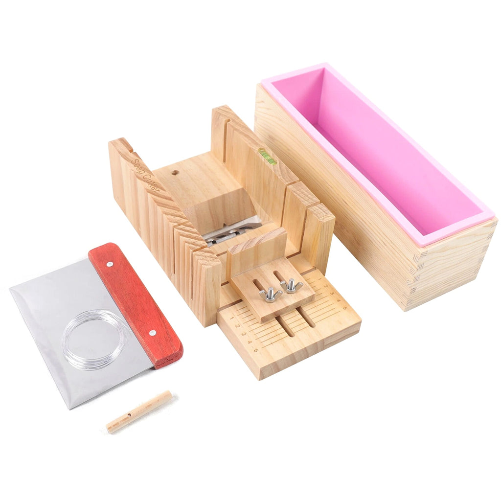 Pro Soap Making Supplies Kit 3 pcs Set Soap Tools Cakes Mold Handmade DIY NEW