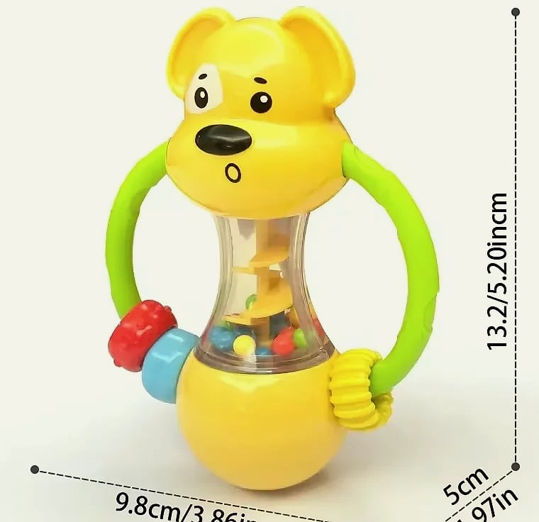 Dutora Soft Baby Grasping Ball Rattles Sensory Toy