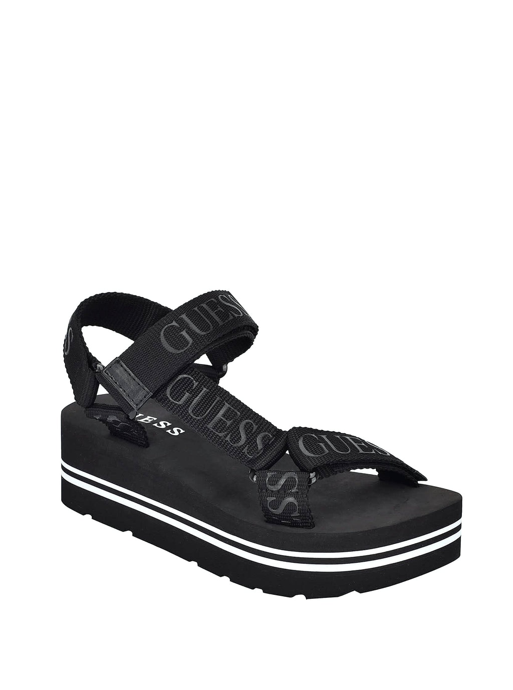 GUESS Avin Women's Platform Sandal with Logo Strap