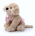 The Petting Zoo Ballerina Scruffy Dog Stuffed Animal, 10 Inch