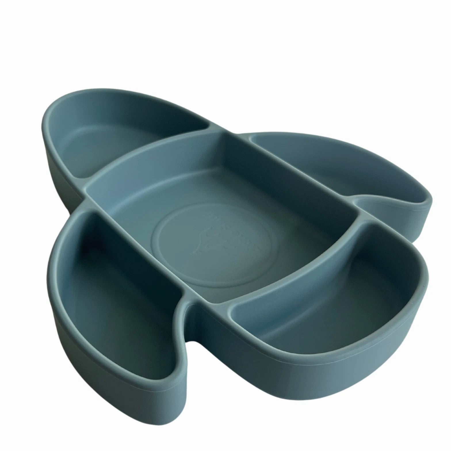 Liitle Sadi Silicone Airplane Toddler Plate, BPA-Free, Baby Plate, Baby Dish.