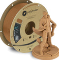 PLA PRO Filament 1.75Mm Army Beige, Powerful 3D Printer Filament 1Kg Polylite