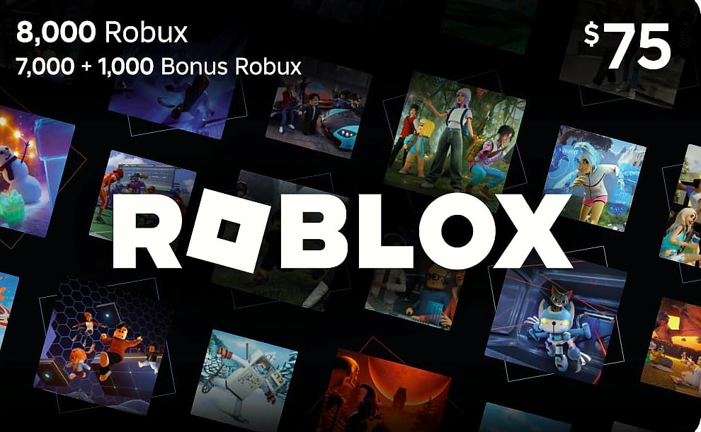 Roblox 1000 Robux Digital Gift Card with Bonus Item