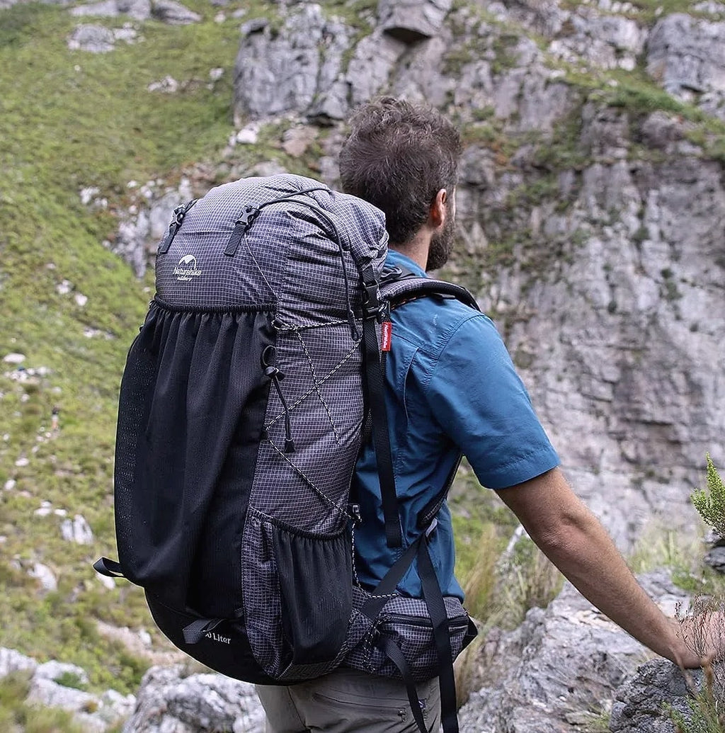 Naturehike 60+5L Mountain Backpack Hiking Travel Bag
