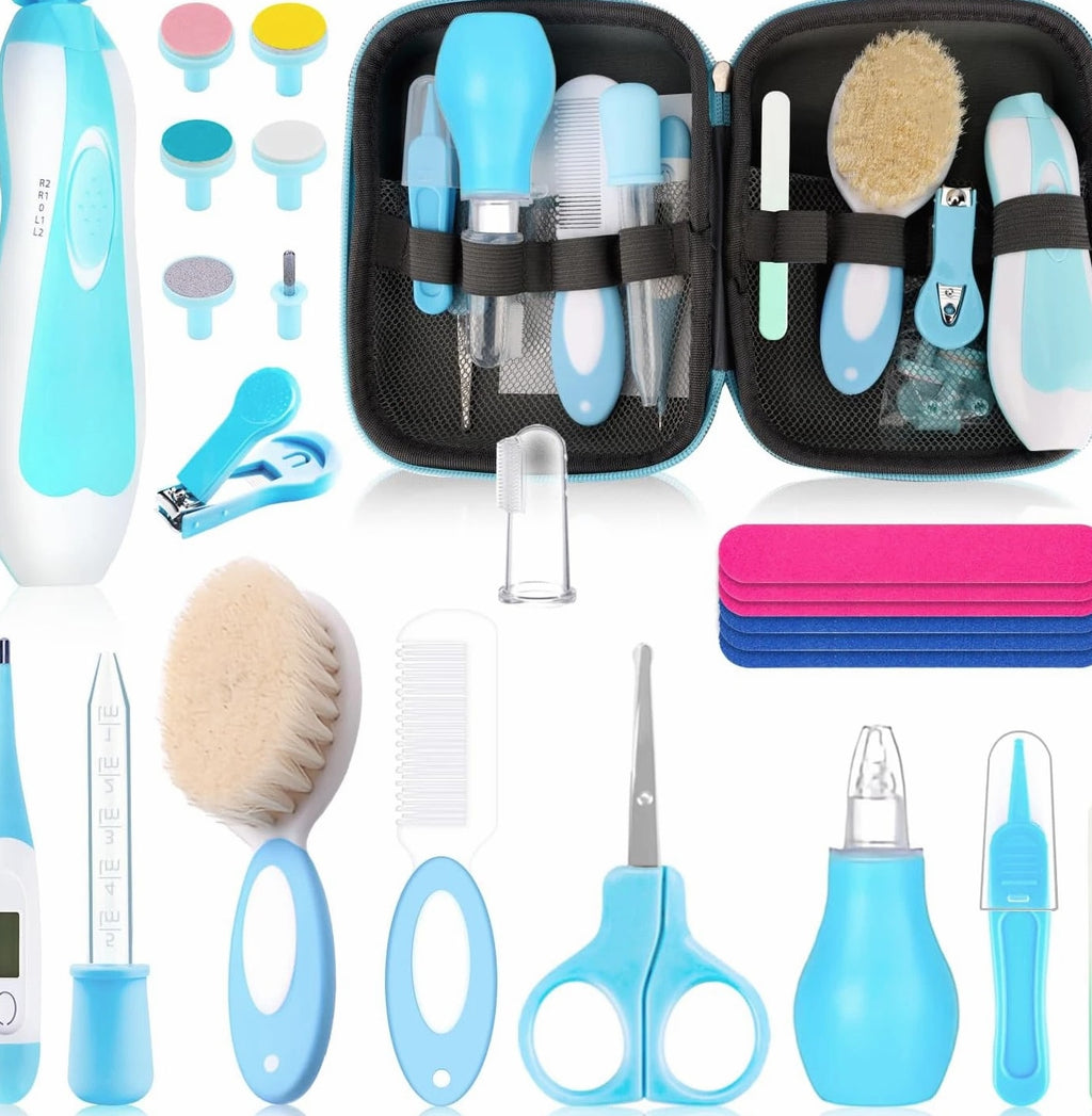 Baby Healthcare and Grooming Kit, Baby Safety Set Newborn Nursery Health Care Se