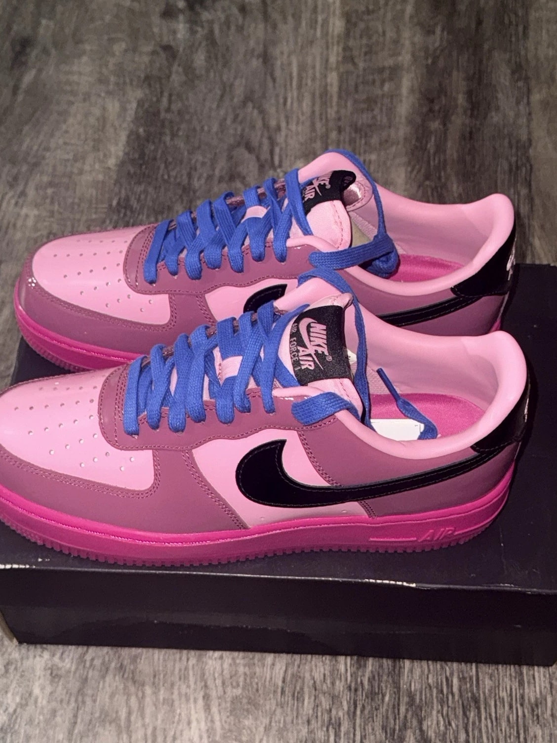 Size 9 - Nike Air Force 1 Low Pink Cooler Patent
