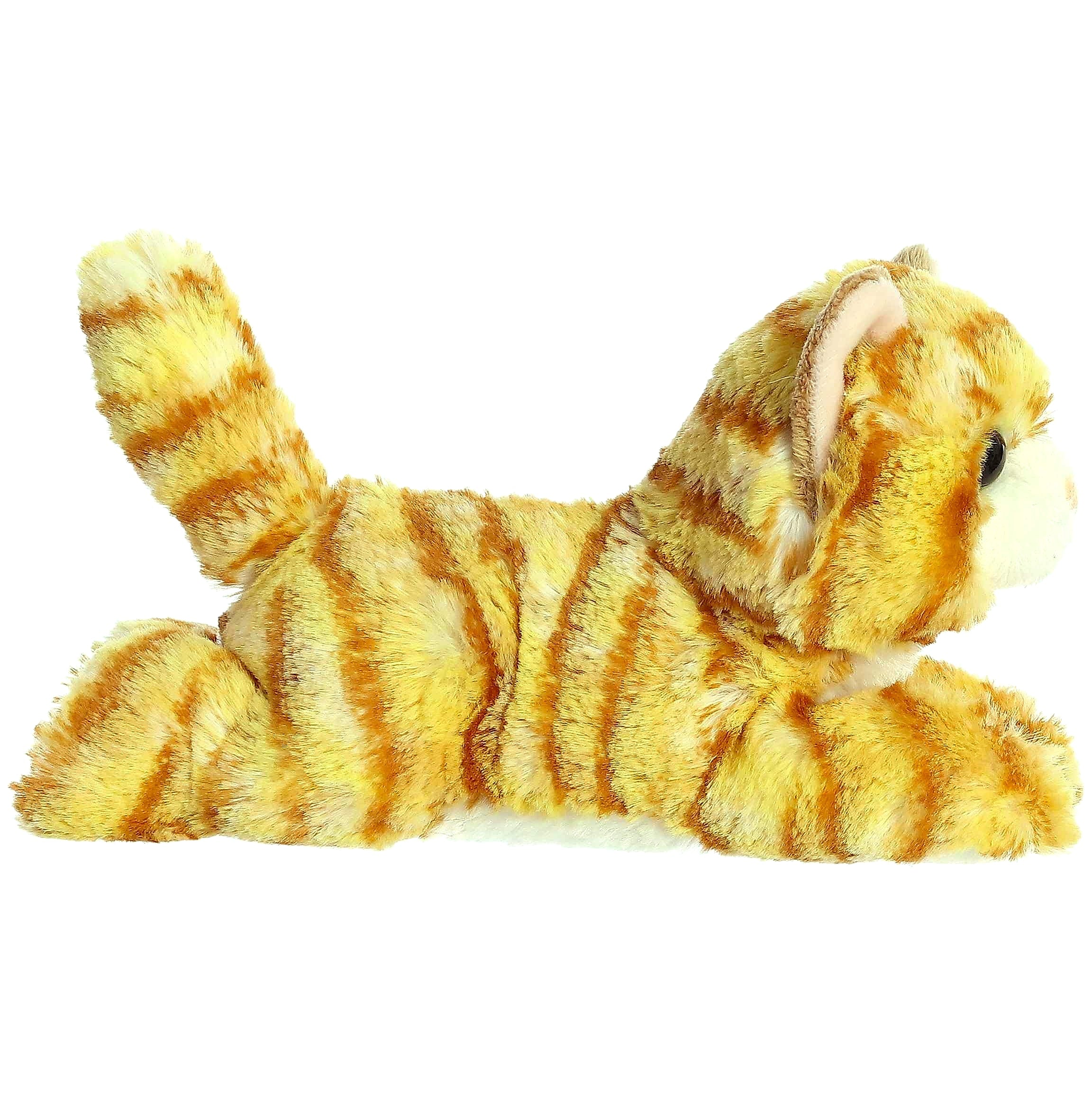 Aurora Mini Flopsie Ginger Cat 8 inch Stuffed Animal