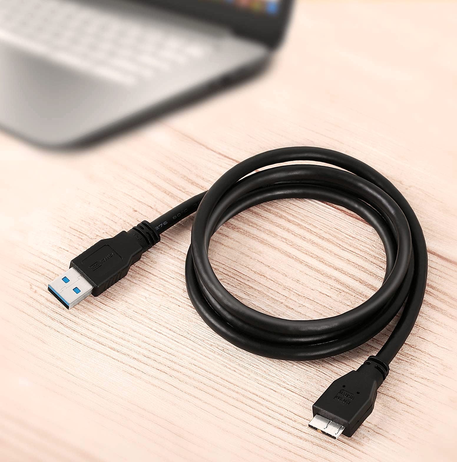 ITD ITANDA USB 3.0 Micro Cable 3.3FT for External Hard Drives