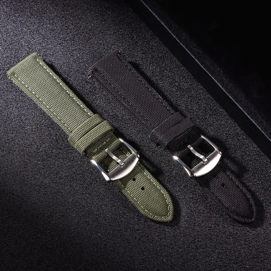 Nylon Watch Straps - Fits Most Popular Watch Models (20mm/22mm)