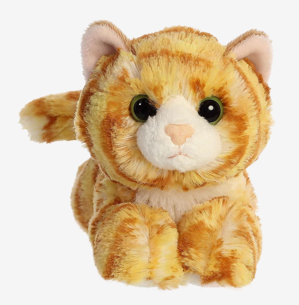 Aurora Mini Flopsie Ginger Cat 8 inch Stuffed Animal